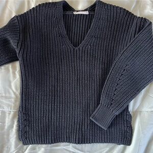 Black Everlane Thick Sweater